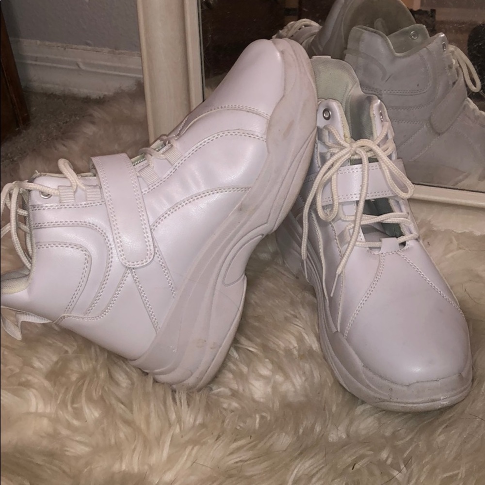 High cut chunky sneakers